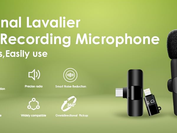Wireless Lavalier Microphone