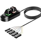 PC Power Button, Desktop External PC Power Switch, Mechanical Keyboard Switch Start On/Off/Reset ...