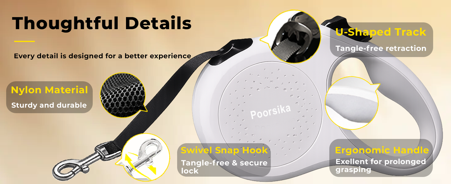 dog leash retractable
