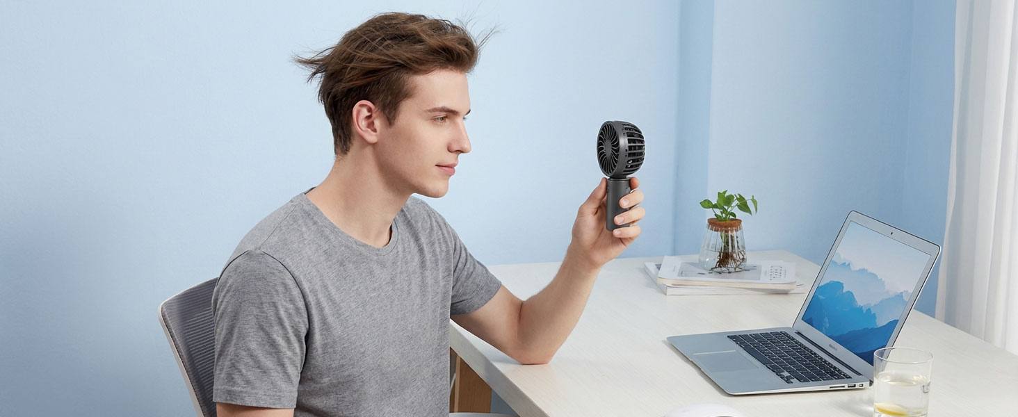 portable handheld fan