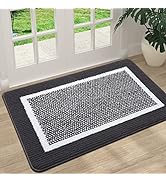 Colorxy Indoor Door Mat, Non-Slip Absorbent Resist Dirt Entrance Rug, Durable Low-Profile Inside ...