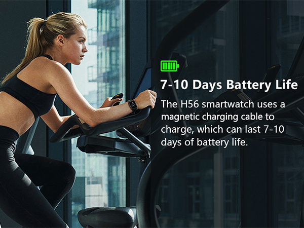 fitness watch with a long battery life