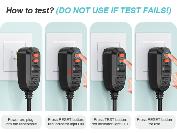gfci replacement plug