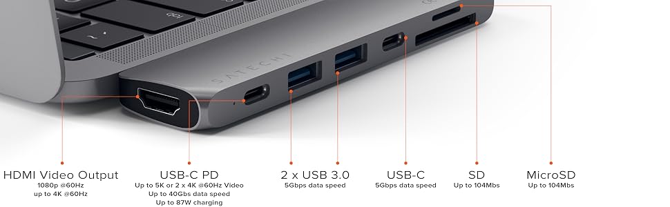 The Satechi Aluminum Pro Hub