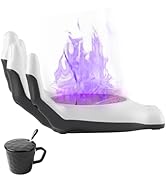 Devil's Hand Heating Mug Warmer Set - 3 Temp Settings &amp; 8H Timer, Coffee Cup Warmer Plate for Des...