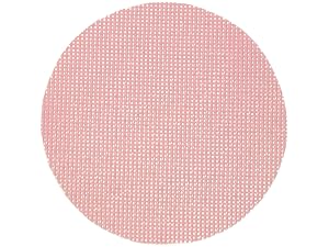 You can cut the baking mat into a circle.