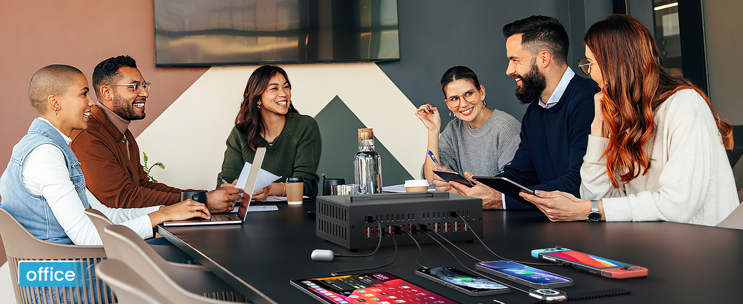 multiple device charging station