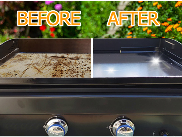 grill bricks for cleaning flat top