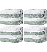 LEVERLOC Vacuum Storage Bags, Jumbo Cube 4 Pack (31x40x15 Inch), Closet Organizers and Storage Va...
