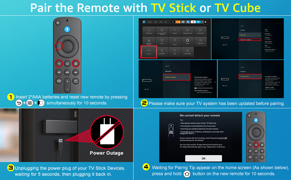 for fire stick remote replacement, replacement remote for fire tv stick