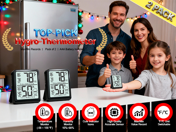 temperature and humidity monitor