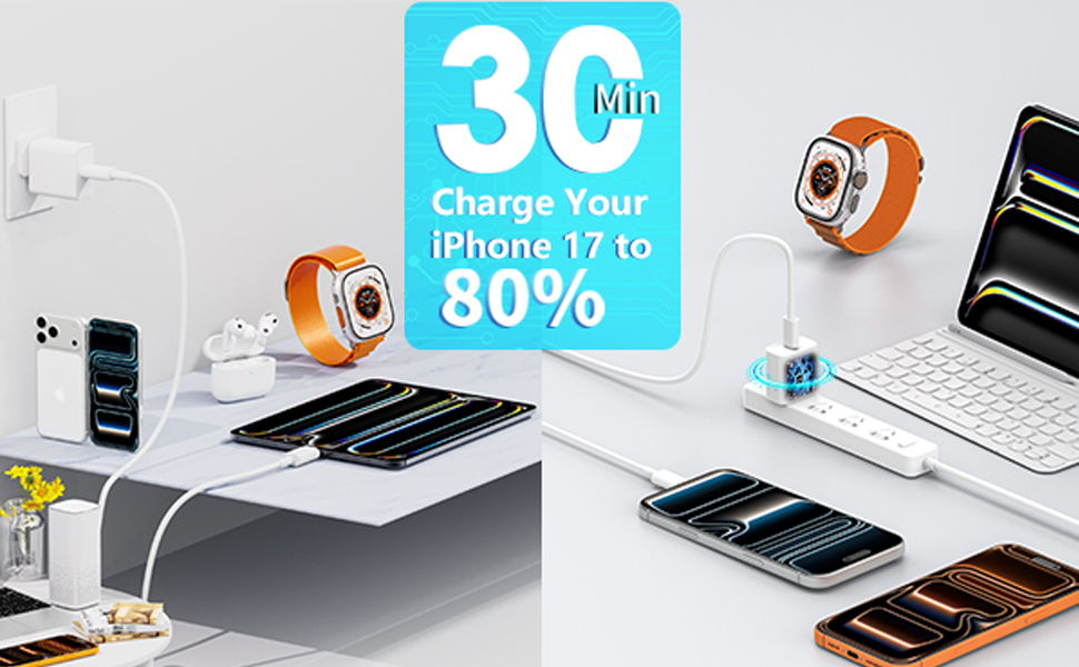 iPhone 17 16 15 Charger Fast Charging