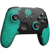 FUNLAB Firefly [Luminous Pattern] Switch Pro Controller Wireless Compatible with Switch/OLED/Lite...