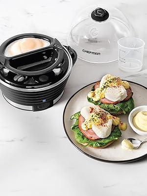 Krups;microwave egg;boiling;fast egg cooker;auto shut off