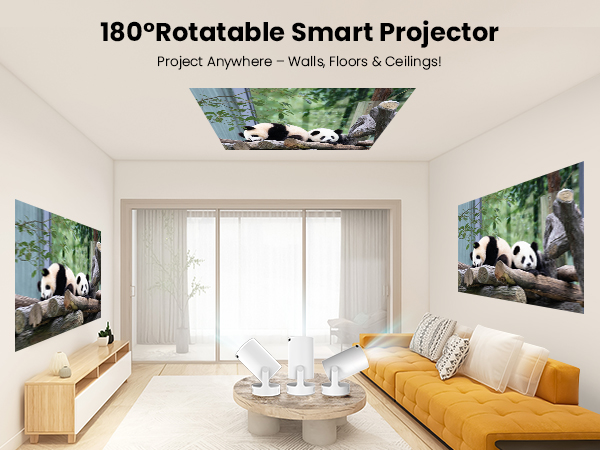 Mini Projector with WiFi and Bluetooth