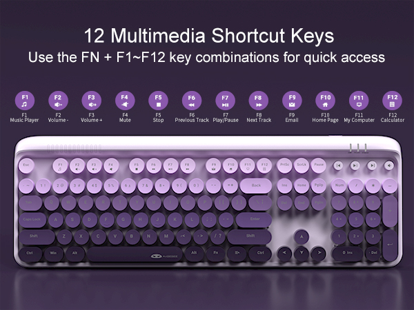 12 Multimedia Shortcut Keys