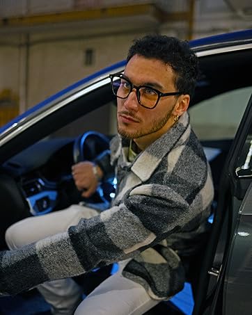 fashion blue light glasses men