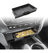 HGWEI Center Console Drawer Organizer Compatible with Honda Pilot 2016-2022 / Ridgeline 2017-2026...