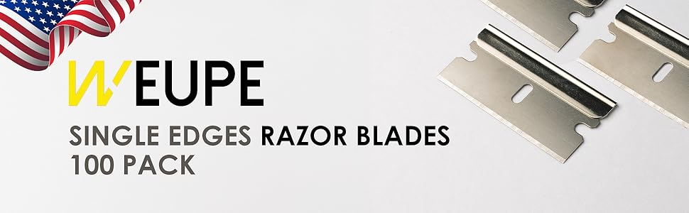 weupe razor 100 pack