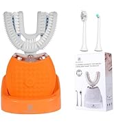 Magentak Electric U Shaped Toothbrush for Adult,360 Degree Automatic Cleaning, Ultrasonic Tooth B...