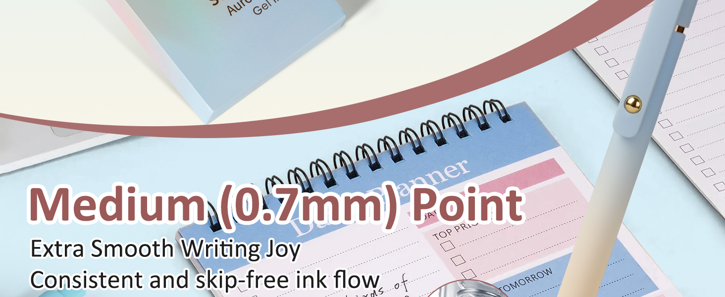 Comfort Grip Quick Dry Black Ink Pens Fine Point Smooth Writing Pens