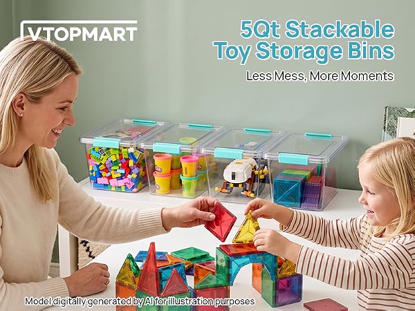 5qt storage bin