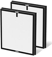 2 Pack HAP603 Replacement Filter Compatible with ECOSELF Air Purifier Filter Replacement Fit for ...