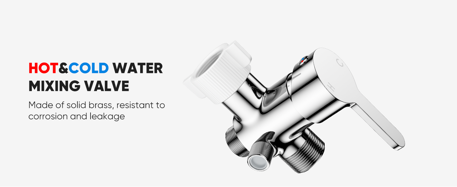 hot&amp;cold water mixing valve