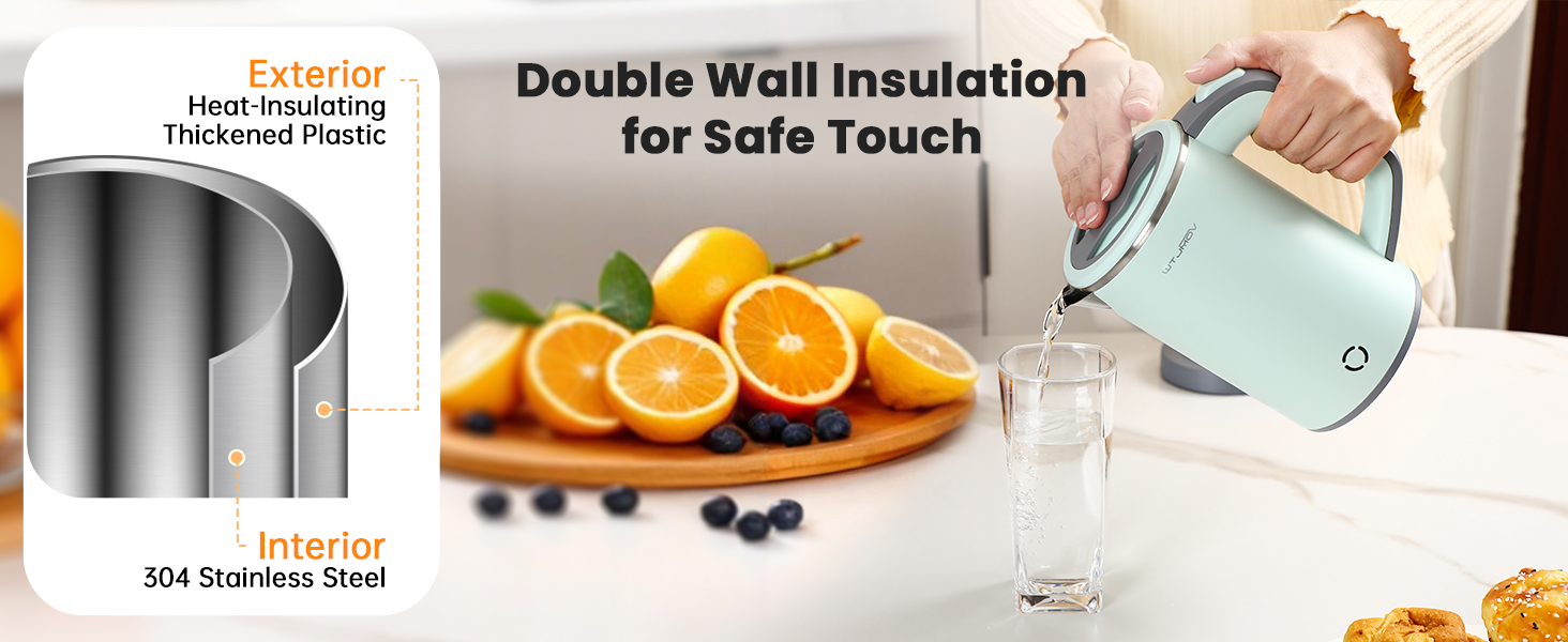 Double Wall V01 Electric Kettle