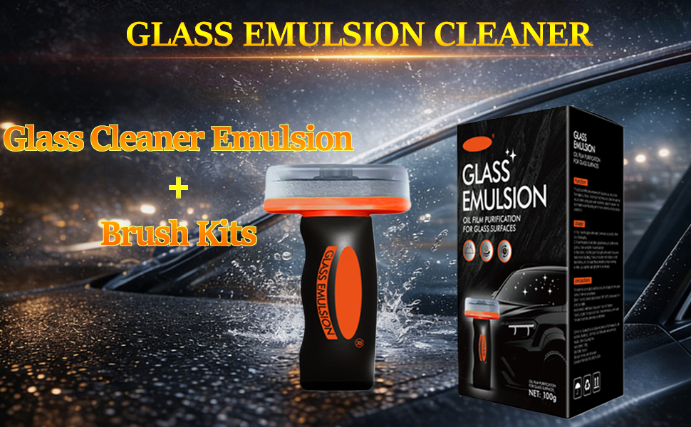 glass emulsion cleaner, glass guard glass emulsion glass cleaner car oil film cleaner