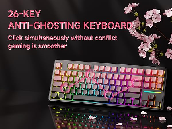 ANTI-GHOSTING KEYBOARD
