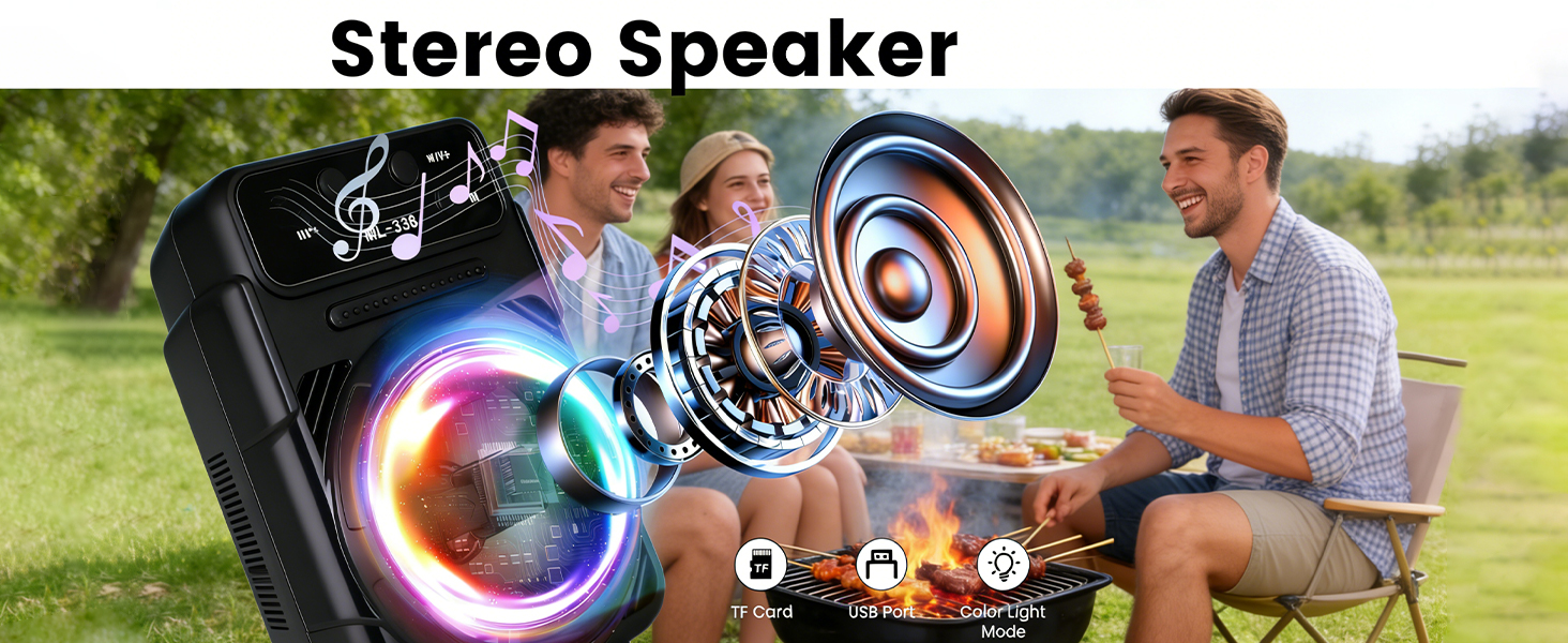 Portable bluetooth speaker bluetooth wireless speaker bluetooth speaker with FM