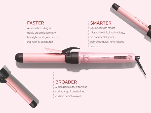 rotating curling iron