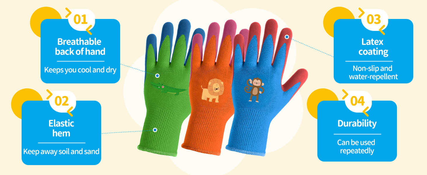 Kids Gardening Gloves