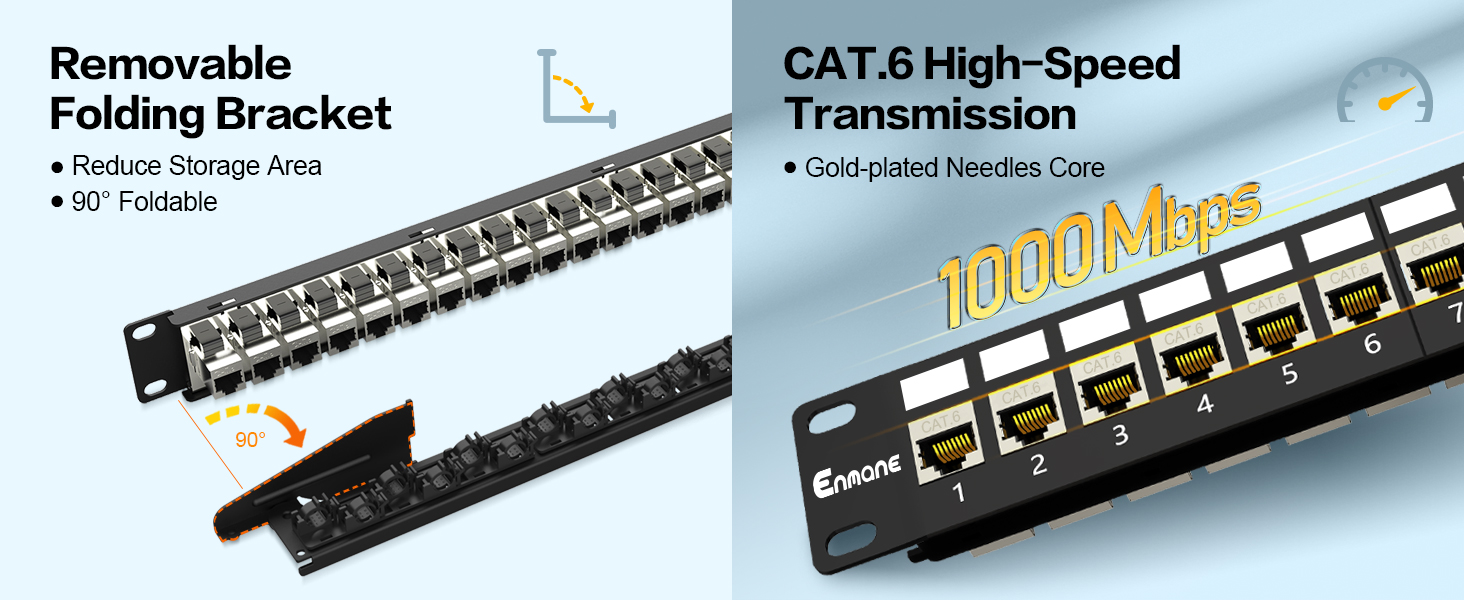 24 port patch panel