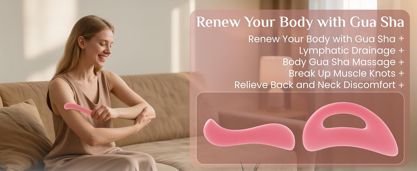 tophld body gua sha tool muscle scraper massager full-body guasha massage women men iastm skin