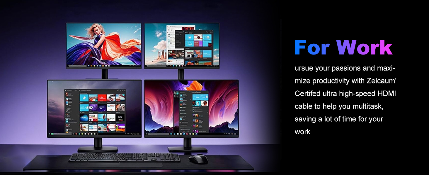 HDMI 2.2 cable 3ft 6ft 10ft 3 6 10 ft feet foot hdmi cables 2.2