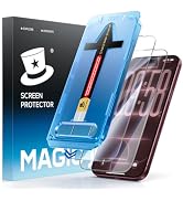MAGIC JOHN for iPhone 18 Pro Max Screen Protector Easy Installation | 2 Pack, 6.9 inch, HD Clear,...