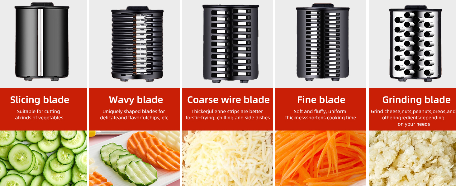 5 In 1 Electric vegetable slicer
