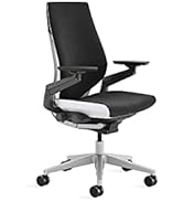 Steelcase Gesture Office Chair - Ergonomic Work Chair with Wheels for Carpet - Comfortable Office...