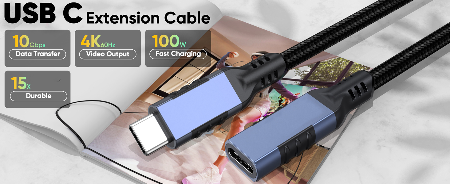 usb c extension cable