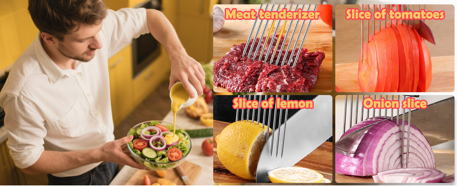 Large Onion Holder for Slicing