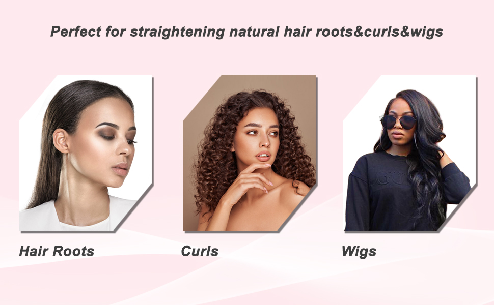 heated beard comb,mini hot comb,pressing comb