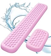 Lekvey Ergonomic Keyboard Wrist Rest - Memory Foam with Massage Points &amp; Waterproof PU Leather Wr...