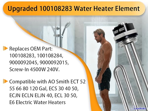 ao smith water heater element hot water heater element 4500 watt water heater element 100108283