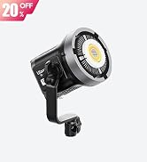 ULANZI Video Light, 120W RGB LED Video Light COB Fill Color Continuous Output Lighting with APP C...
