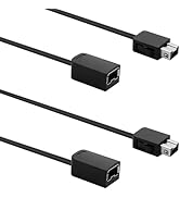 Gneinour 2pcs NES Classic Extension Cable Compatible with Super Nintendo SNES Classic Edition Con...