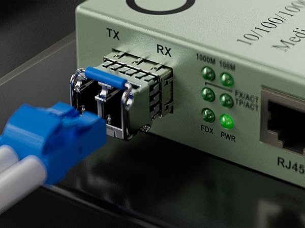 connect the fiber lc