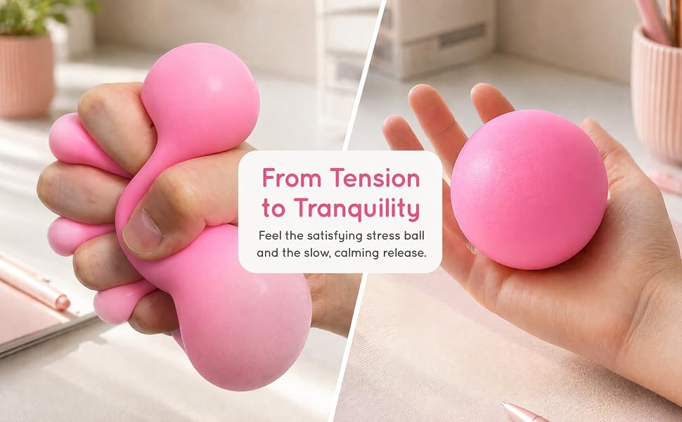 Hand Therapy Sensory Squishy Ball, Box Party Favors