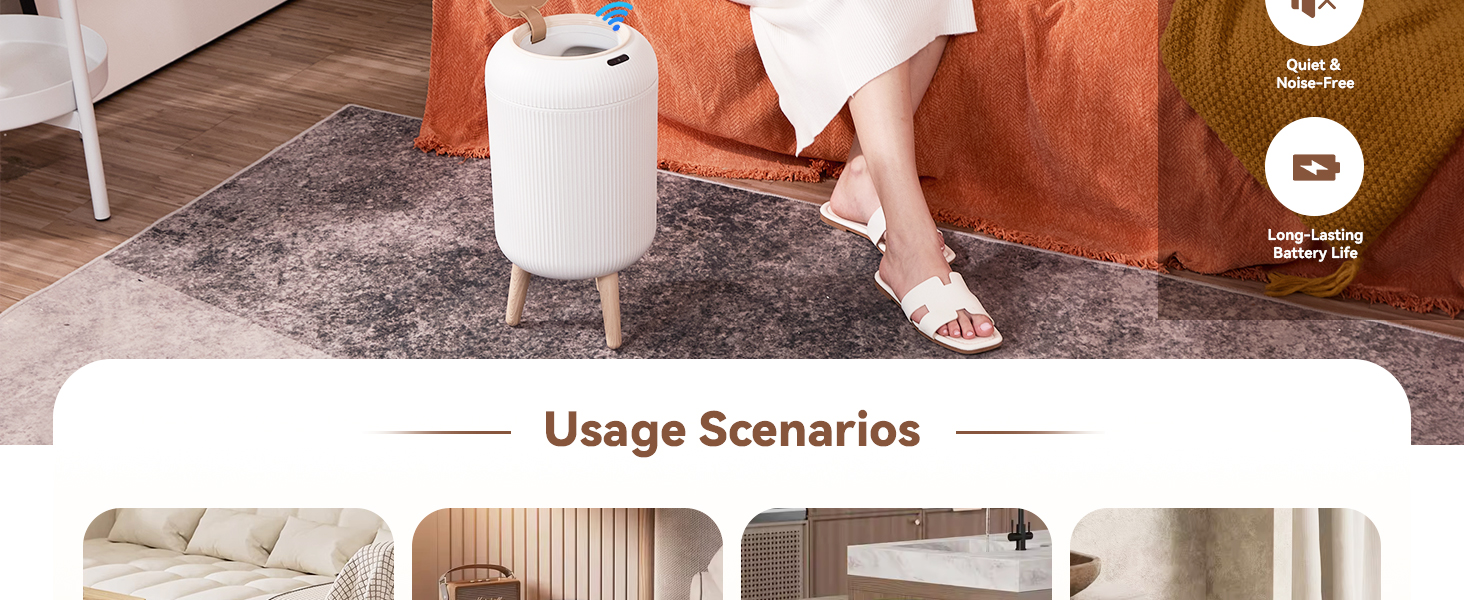 Motion Sensor Trash Can